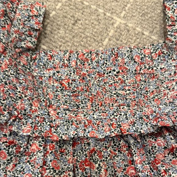 Doen Francis Floral Puff Sleeve Blouse - Picture 2 of 6